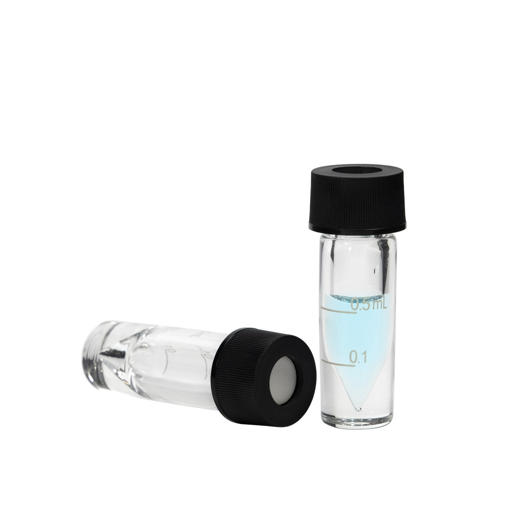 ของแท้ใหม่ 1ml V-Vials Conical Bottom Vials High Recovery Vial