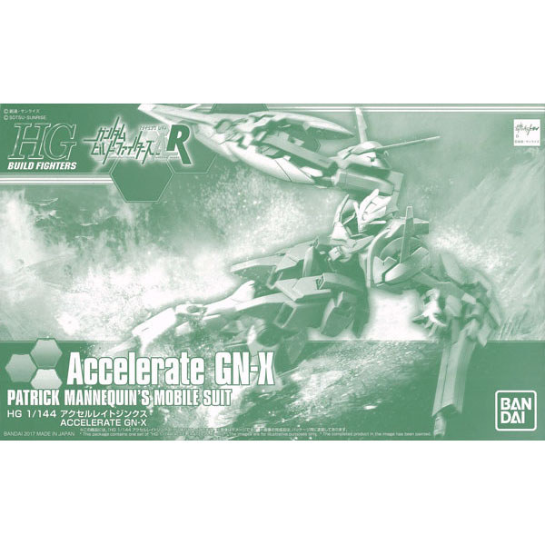 GUNDAM PB Limited HGBF 1/144 GNX-803ACC Acceleration ประเภท GN-X Animation สินค้าของสะสมประกอบรุ่นขอ
