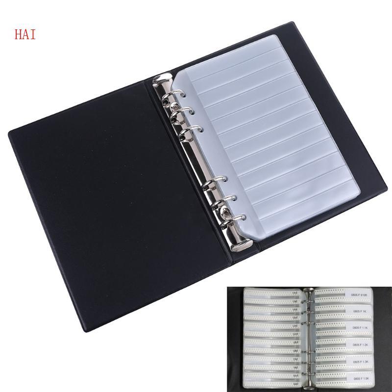 HAI Capacitor Resistance Package Component Sample SMT Book Assortment 0201 0402 0603