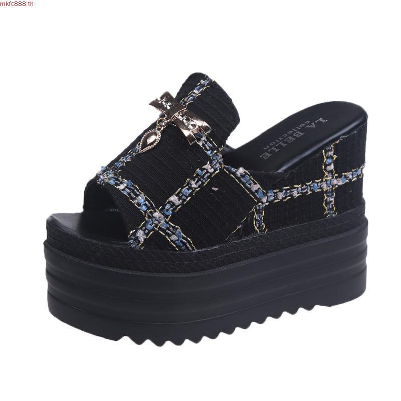 Platform Wedge ppers2025New Summer Fashion Women's Open-Toe Platform Waterproof Sandals for Outdoor 