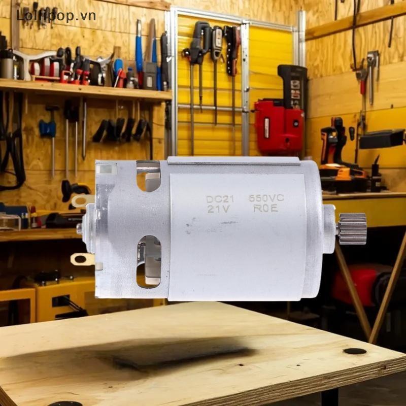 [SEY] 21V 14 ฟันเกียร์ Micro DC มอเตอร์ RS 550 28000RPM มอเตอร์เลื่อยไฟฟ้าสําหรับมินิเลื่อยยนต์แบบชา