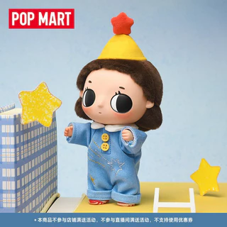 POPMART popmart NYOTA Where Moments Meet ซีรีส์ของเล่นจี้ศิลปะของเล่นของขวัญ