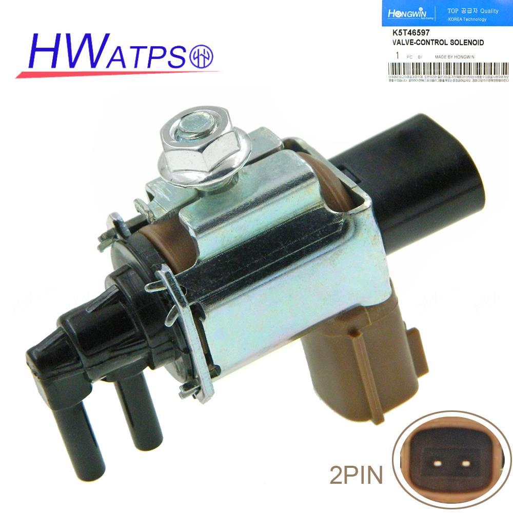 Vapor Canister Purge Solenoid วาล์ว K5T46597 K5T81777 PV686 RCS105 สําหรับ Mazda 3 5 6 CX-7 Ford Fie