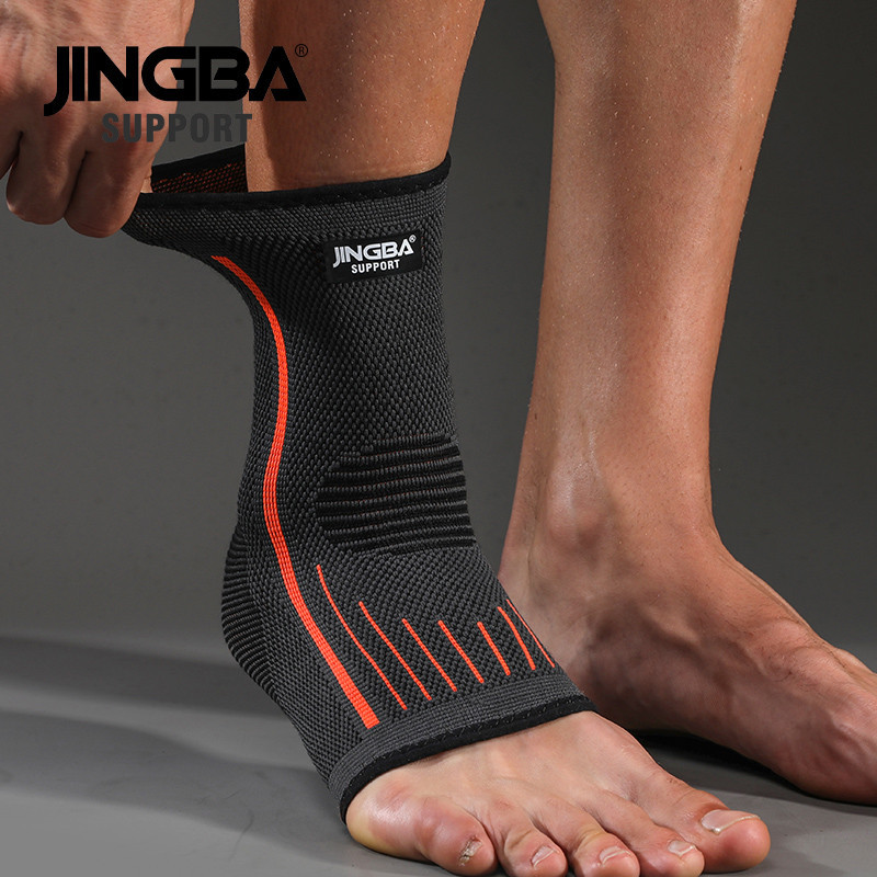 1 PCS 3D Compression Nylon Strap Belt Ankle Protector Football Ankle Support Basketball Ankle Brace 