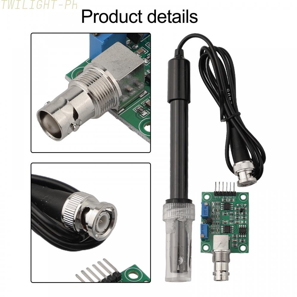 เซ็นเซอร์ PH สําหรับ Arduino PH Sensor Kit ความไวเปลือกพลาสติกสะดวก