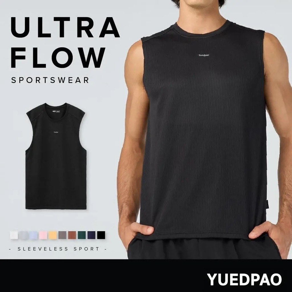 Yuedpao Sportswear 2025 เสื้อออกกำลังกายแขนกุด เสื้อกีฬา เสื้อกล้ามออกกำลังกาย เสื้อสำหรับวิ่ง Ultra