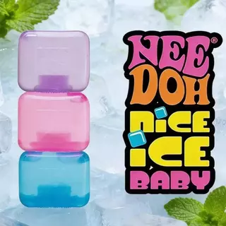 Needoh Nice Cube Sensory Stress Reliever Fidget ของเล่นคลายเครียด ของขวัญสำหรับเด็กที่ช่วยเพิ่มสมาธิ