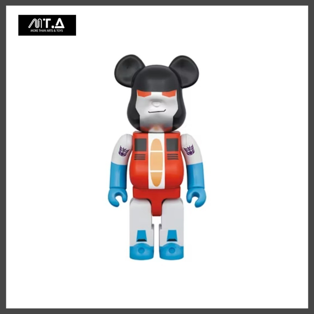 พร้อมส่ง🇹🇭 MTA. Bearbrick Transformers Starscream 1000%