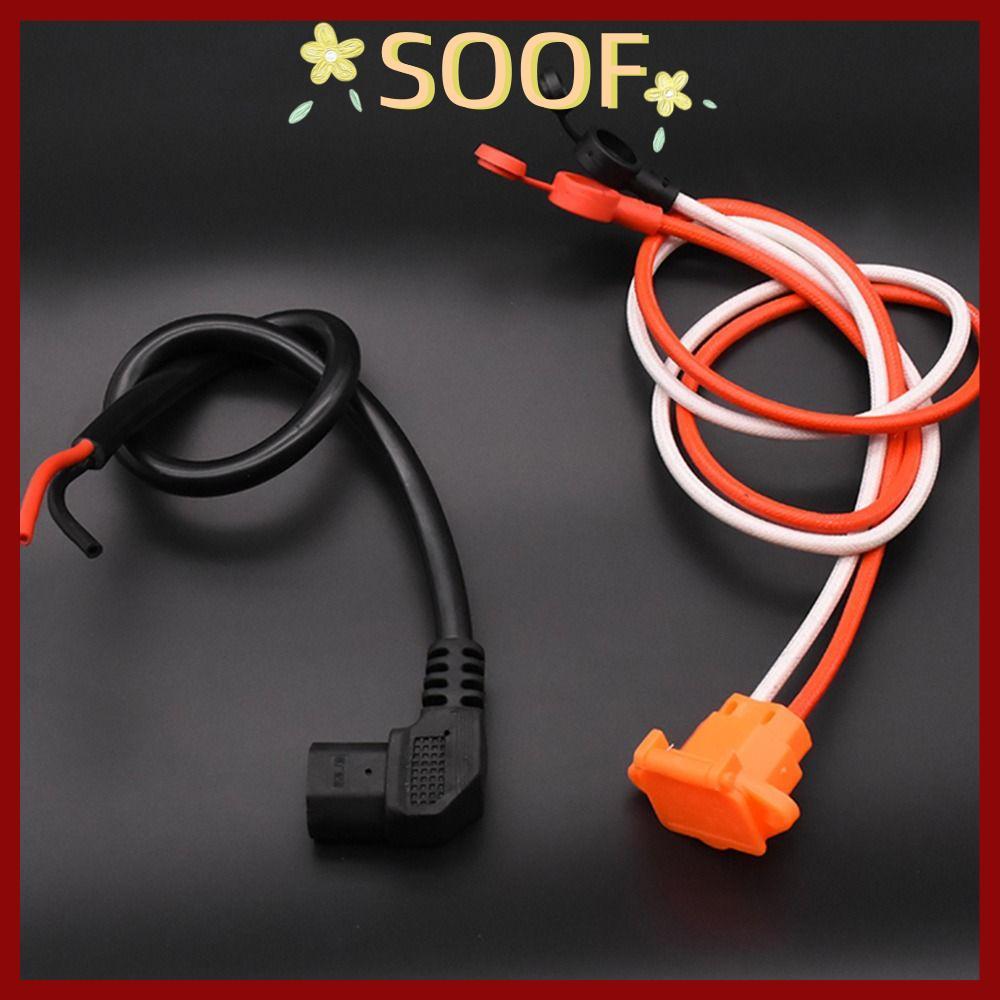 in สต็อกSOOOF ปลั๊กขั้วต่อแบตเตอรี่ E-bike อุปกรณ์เสริมรถยนต์ไฟฟ้าสําหรับ 48V ชิ้นส่วนจักรยานสกู๊ตเตอร์
