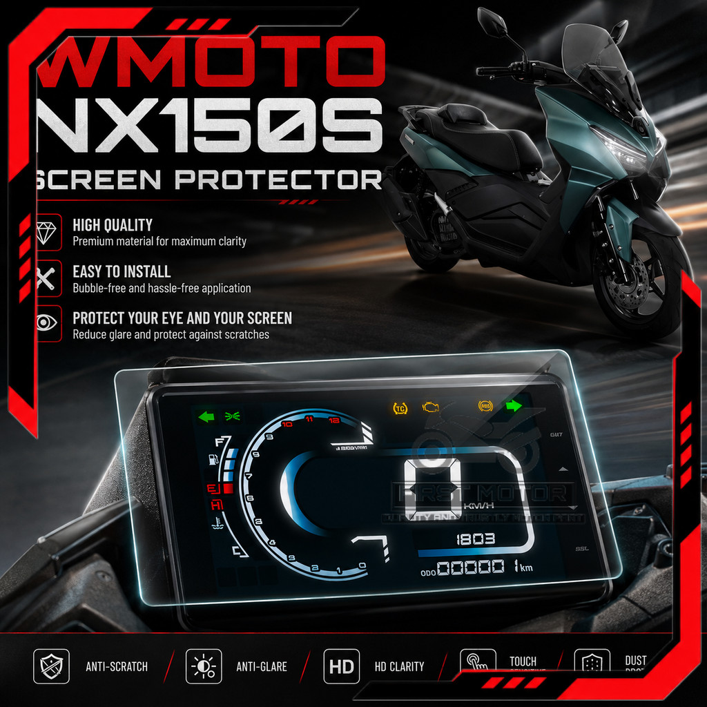 หน้าจอป้องกัน WMOTO NX150S NX 150S NX 150 S หน้าจอเมตร DASH BOARD TINTED อุปกรณ์เสริมอุปกรณ์เสริม