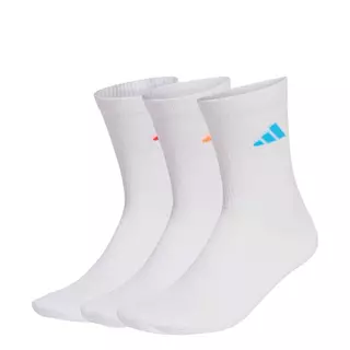 adidas ไลฟ์สไตล์ ถุงเท้ารองรับแรงกระแทกความยาวครึ่งแข้ง SPORTSWEAR (3 คู่) Unisex สีขาว KC9623