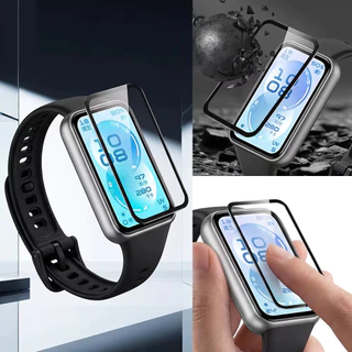 9D กระจกนิรภัย/ฟิล์มนุ่มสำหรับ Huawei Band 11 Pro / 11 /10 9 8 ป้องกันหน้าจอสำหรับ Smartwatch Huawei Band 10 9 8 NFC