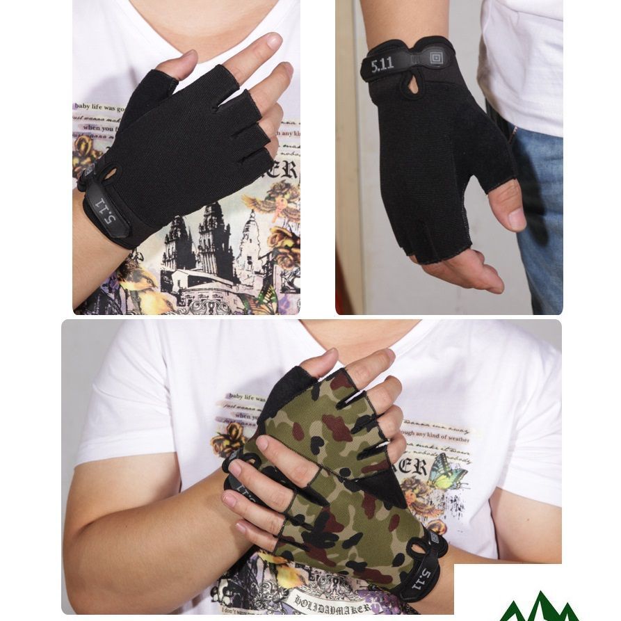 ถุงมือรันแคท 511 - ถุงมือมอเตอร์ไซค์ - ถุงมือยิม