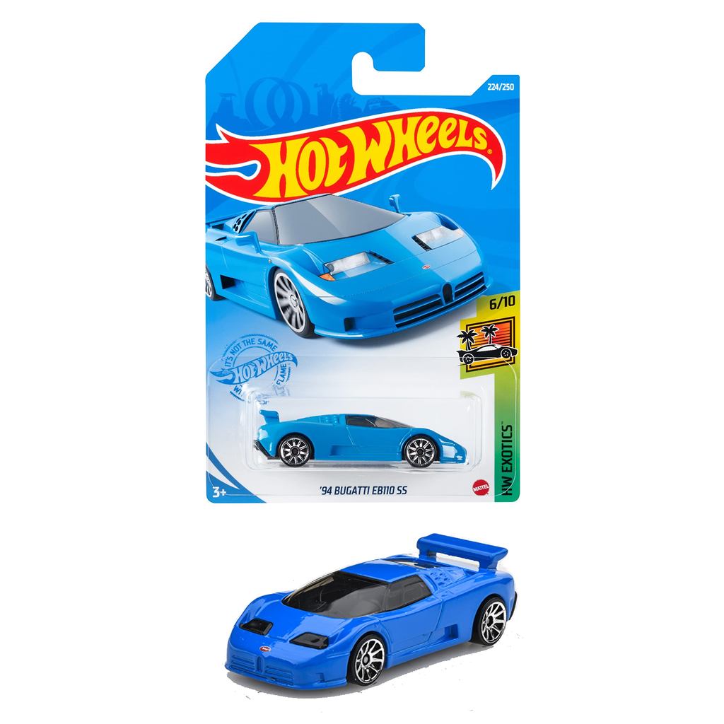 รถ Hot Wheels Basic Bugatti EB110 SS HCM60