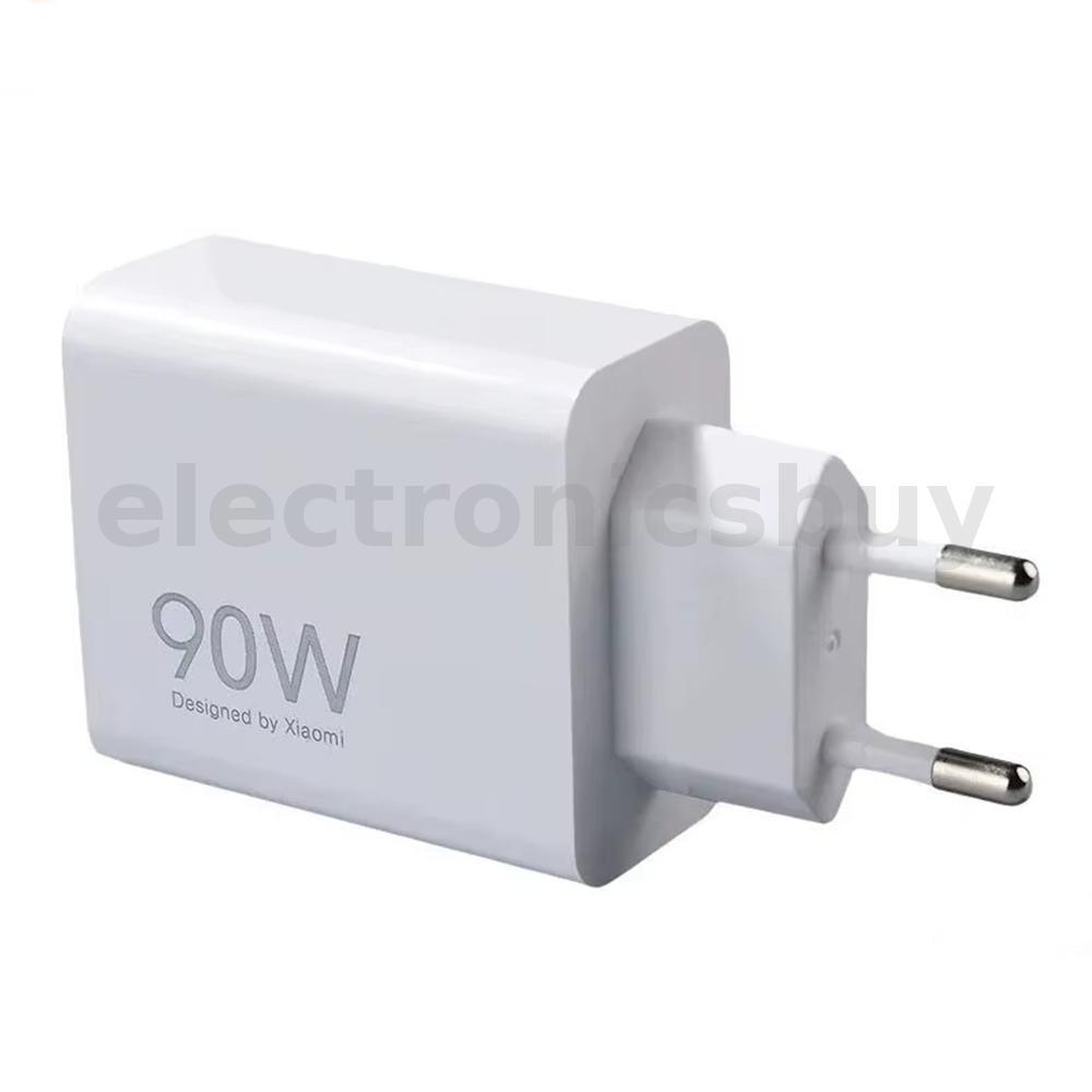 Xiaomi 90W 1-Port USB Charger USB-C Fast Charging Wall Charger Adapter EU ปลั๊กสําหรับ iPhone 16 16 