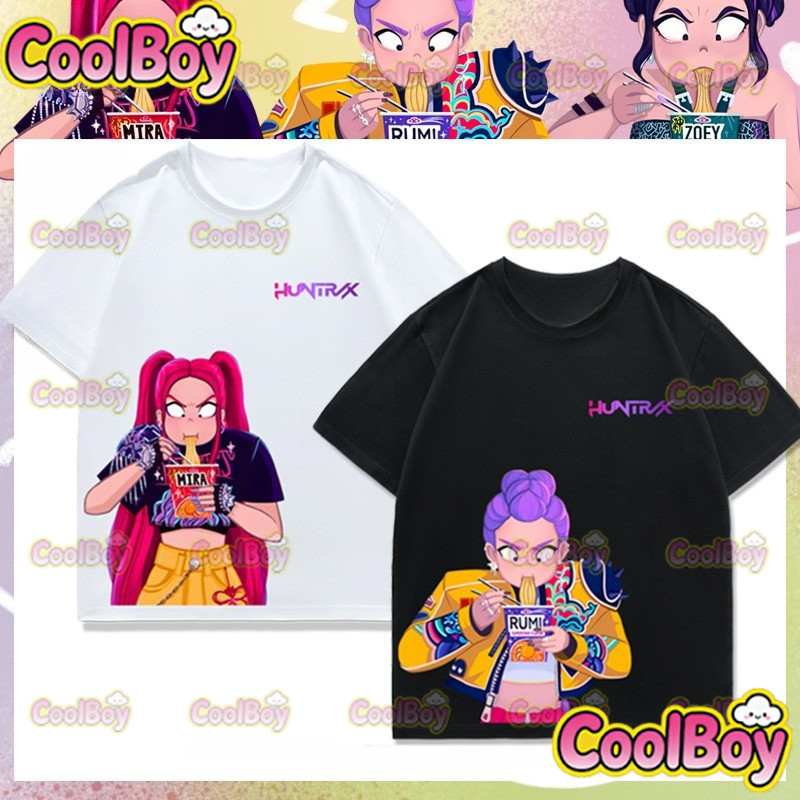 ใหม่ผู้ชายผู้หญิงเด็กเสื้อผ้าลายการ์ตูนน่ารักเสื้อยืดผ้าฝ้ายสบายรอบคอแขนสั้น ก662