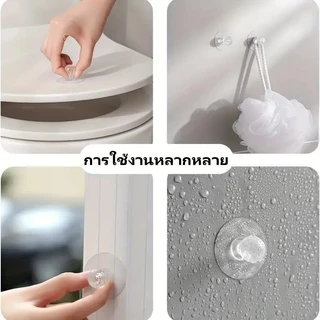 Feiyangมือจับลิ้นชัก อะคริลิคใส มีกาวในตัว ทนทาน สําหรับยกฝาชักโครก