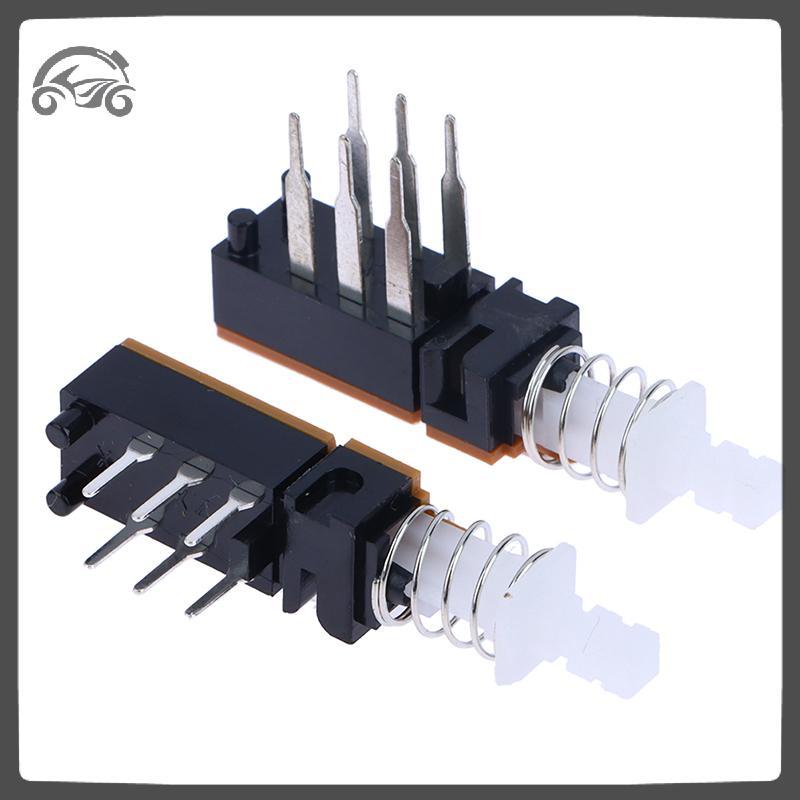 [8C11] 10 ชิ้น Push Switch A03-03 A04 A05 สวิทช์กุญแจ PS42F42 สวิทช์ล็อคไม่มีล็อค 6Pin [8C]