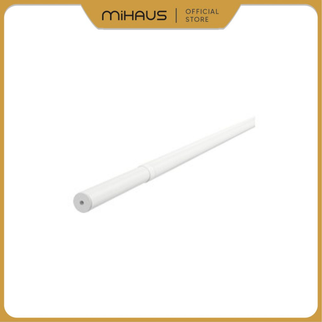 MUST HAVE SWITZERLAND mihaus hugad Curtain rod 120-210 cm, สีดํา/ขาวตัวเลือก HU1133,HU1135