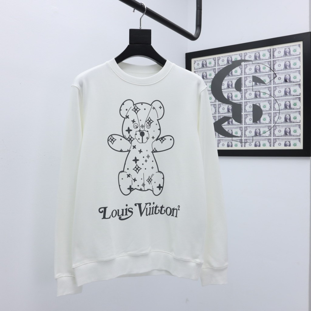 LOUI * S VUI * TT * ON/L * V/2026 ฤดูใบไม้ร่วงฤดูหนาวสไตล์ใหม่รอบคอเสื้อกันหนาว Hooded Sweatshirt ผู