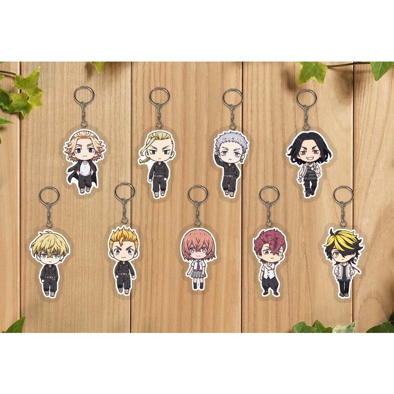 พวงกุญแจ Tokyo revengers combo 9 ตะขอที่แตกต่างกัน MPP