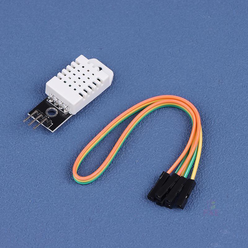 F&E DHT22 เซ็นเซอร์อุณหภูมิและความชื้นแบบดิจิตอล AM2302 โมดูล + PCB พร้อมสายสําหรับ Arduino ใหม่