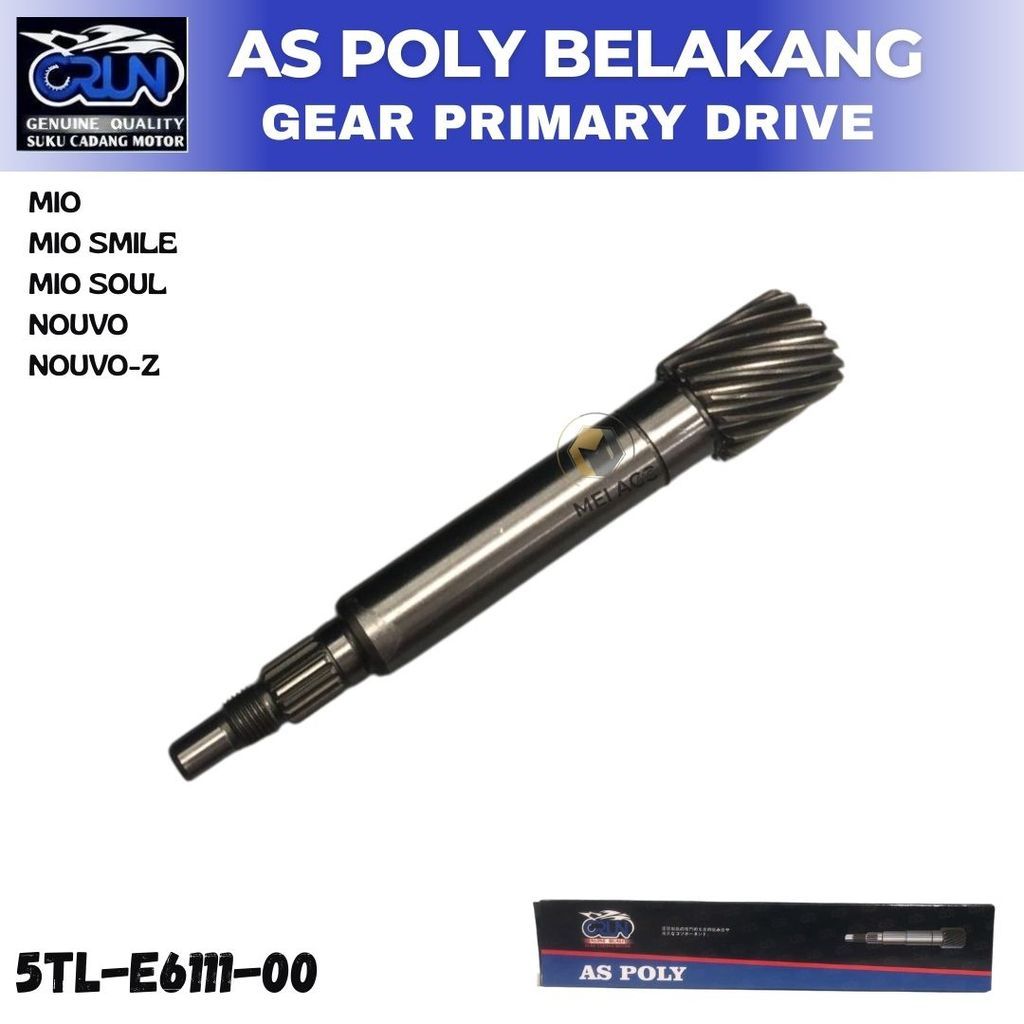 CRUN As Poly Yamaha MIO As Pully / As Pulley MIO SOUL MIO NEW MIO SMILE NOUVO Z 5LW-E611-00