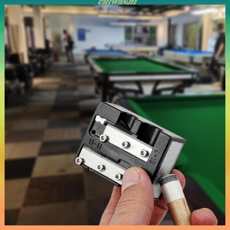 [เท่าไหร่1] 7 ใน 1 Pool Cue Tip Shaper สําหรับ Shaping Cue Tip เครื่องมือซ่อมแซมปลายคิวสําหรับเกมผู้