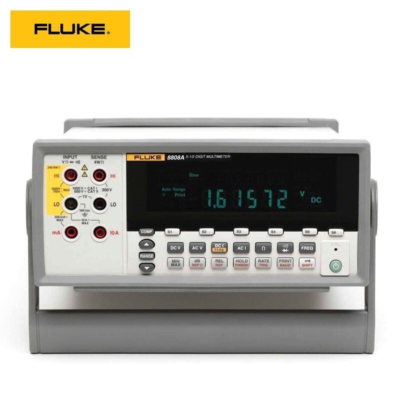 FLUKE 8808A/FLUKE 8808A/8845A F8846A มัลติมิเตอร์แบบดิจิตอลมัลติมิเตอร์ 2638A/20