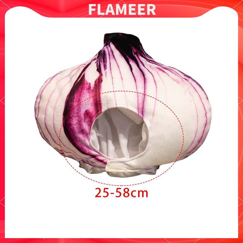 [คนพ่นไฟ] หมวกหัวหอมผู้หญิงผู้ชายชุดแฟนซีนุ่มสร้างสรรค์อบอุ่นสําหรับอุปกรณ์ประกอบฉากภาพฮาโลวีน - รูปที่ 2