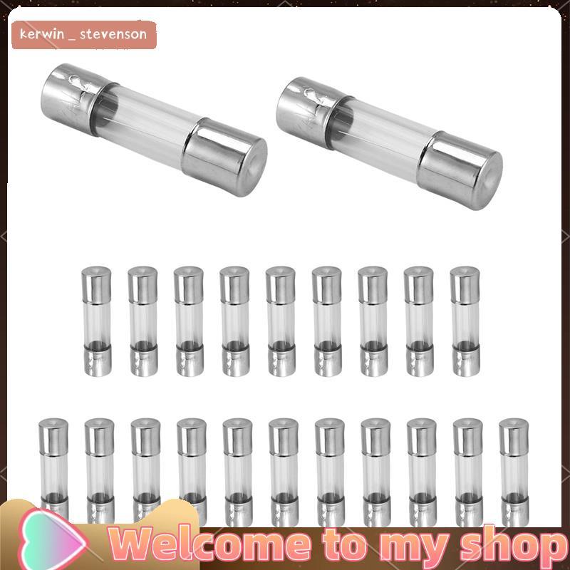 20 x 250 V 2A F2AL Quick F link ฟิวส์หลอดแก้ว 5 มม. x 20 มม.