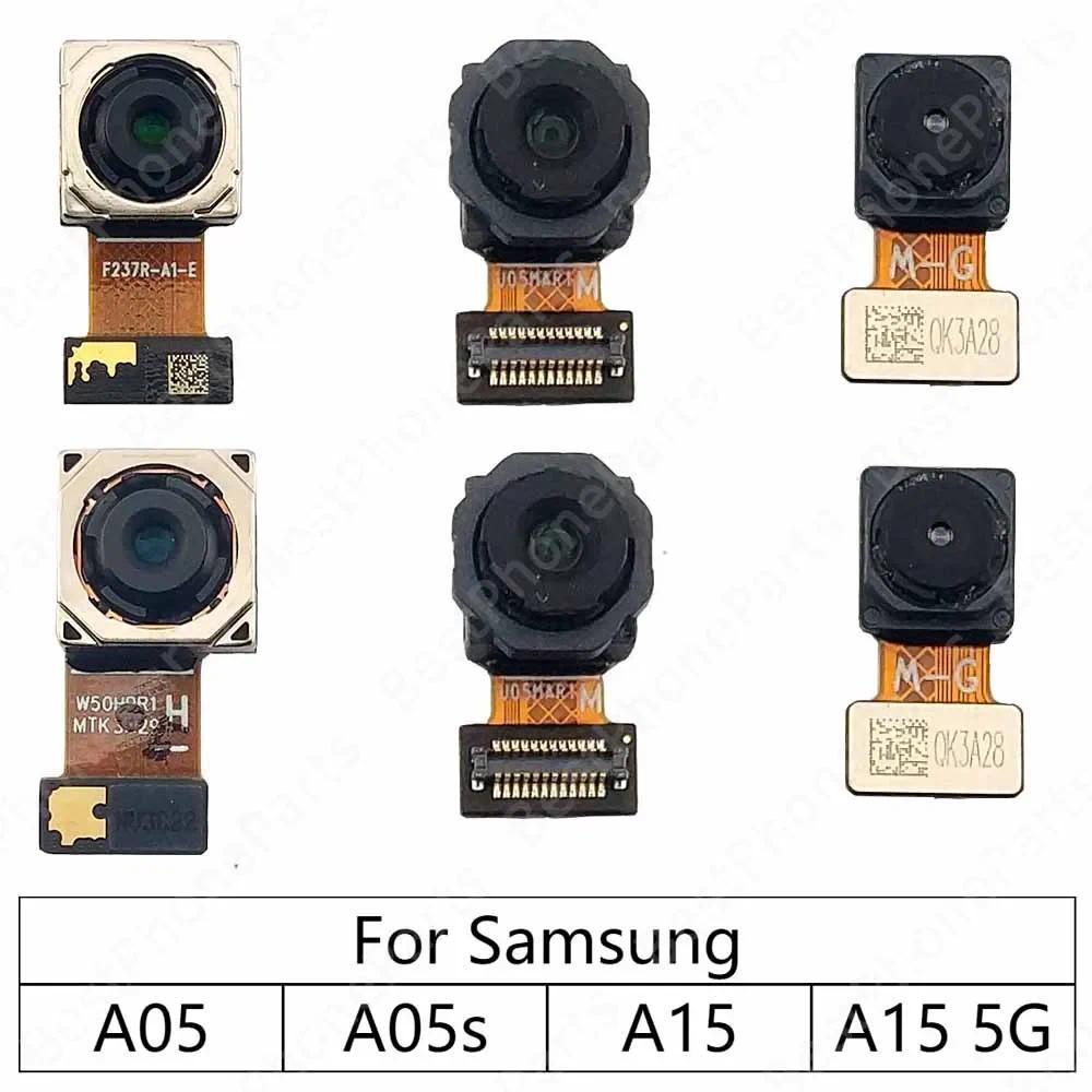 กล้องด้านหลังสําหรับ Samsung Galaxy A35 A55 A25 5G A356 A556 A256 Backside กลับโมดูลกล้องโทรศัพท์มือถือเปลี่ยนอะไหล่