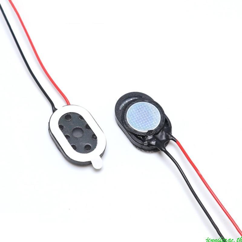 Jenniferac 2 ชิ้น 1510 1015 ลําโพง 8 โอห์ม 1W8R แตรลําโพงสาย DIY อุปกรณ์เสริม