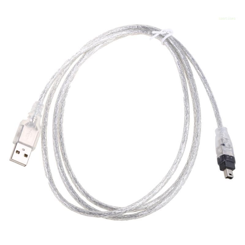 San* 1 4m 4 5ft USB to Firewire IEEE 1394 4P ชายอะแดปเตอร์สายลวด
