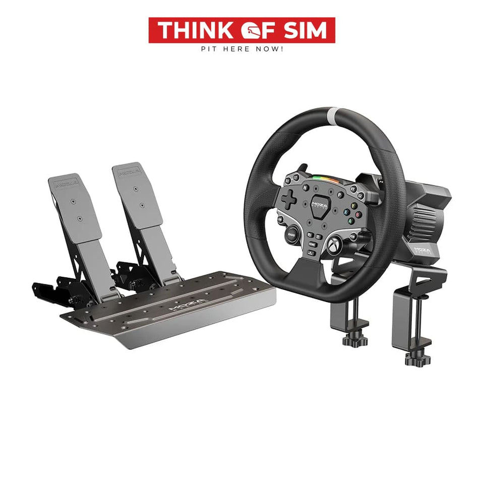 MOZA R3 Racing Bundle PC/Xbox Direct Drive 3.9 Nm ชุดพวงมาลัย Direct Drive สำหรับ PC/Xbox (ประกันศูนย์ไทย)