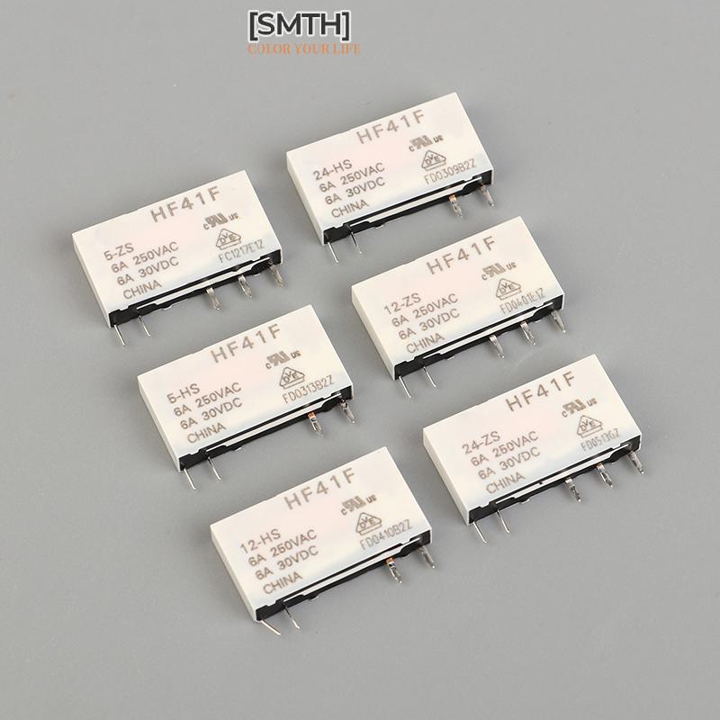[SMTH] HF41F-24-ZS HF41F-12-ZS HF41F-5-ZS HF41F-5-HS HF41F-12-HS HF41F-24-HS รีเลย์อุตสาหกรรม Submin
