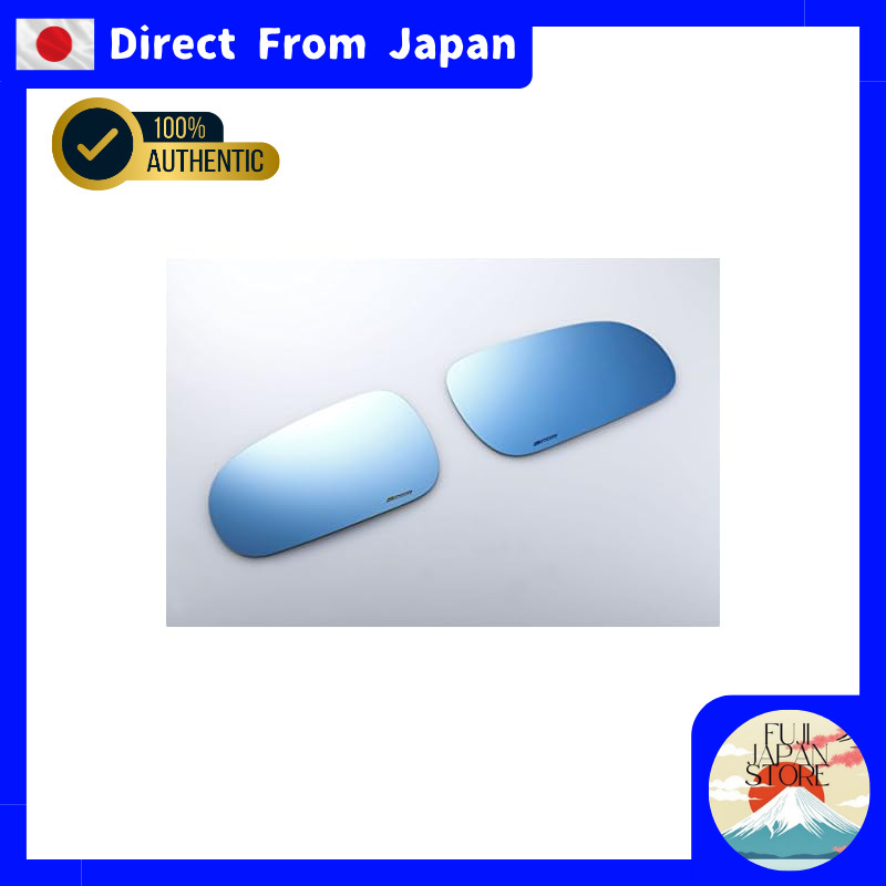 [Spoon] Blue Wide Door Mirror Honda Civic EK4 EK9 Integra DC2 | Anti Glare Car Accessory