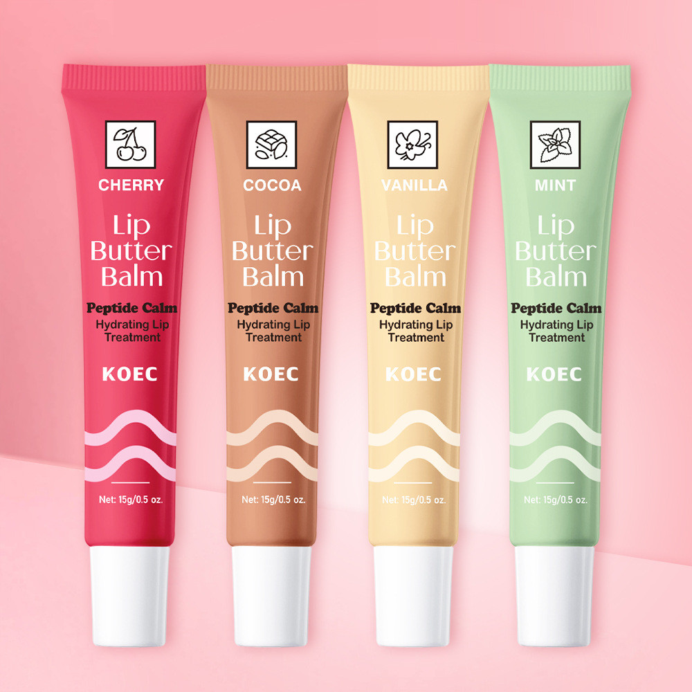 KOEC Moisturizing Glossy Lip Balm Lip Lotion 15g Anti-cracking Moisturizing Lip Glaze tk พร้อมสต็อก 