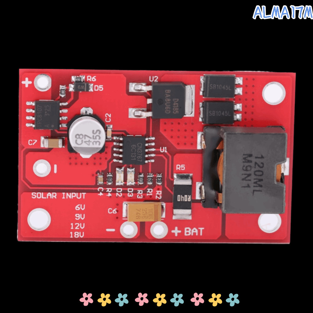 ALMA1 คอนโทรลเลอร์ MPPT, CN3791 Trickle แผงควบคุมโมดูลชาร์จ,การจัดการพลังงาน 3A สําหรับระบบแผงโมดูลช