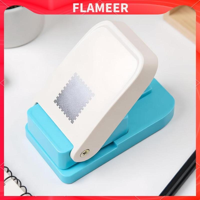 [Flameer] ไปรษณีย์แสตมป์ Punch Lever Action Craft Punch สําหรับงานแต่งงานการ์ดทําภาพ