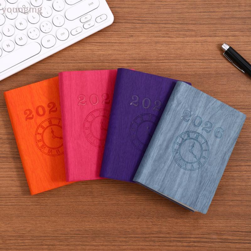 [YG] 1 ชิ้นประณีต 365 วันวางแผนโรงเรียนโน้ตบุ๊คมัลติฟังก์ชั่น A6 ตารางหนังสือ Creative แบบพกพาการจัด