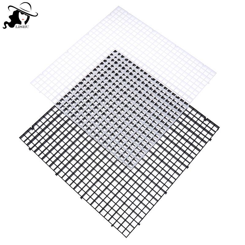 LISHU Aquarium Fish Tank Isolation Divider Filter Patition Board Net Divider Holder th