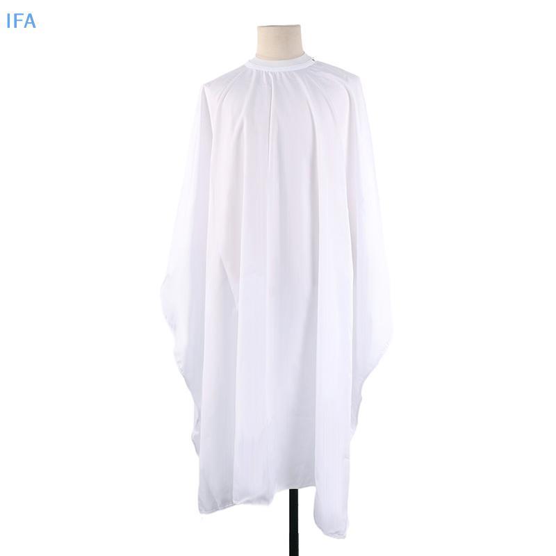 IFA กันน้ําตัดผม Cape ผ้าตัดผมรูปแบบ Salon ตัดผม Cape Hairdressing ช่างทําผมผ้ากันเปื้อน Wrap Gown เครื่องมือตัดผมผ้ากันเปื้อนดี - รูปที่ 5