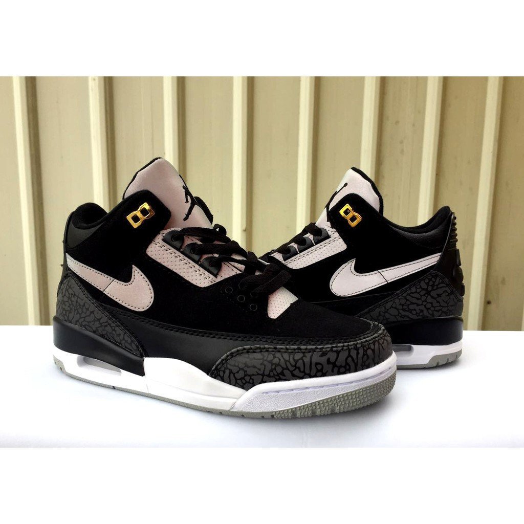 Air Jordan 3 Retro Tinker SP Black Cement Grey-Metallic AJ3 3M สะท้อนแสง CK4348-007 B1CT WDHV