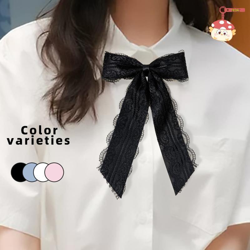 [IAQC] แฟชั่น ck Bowknot เข็มกลัดผู้หญิงเสื้อคอปก Pins งานแต่งงานเนคไทเครื่องประดับอุปกรณ์เสริม [VN]