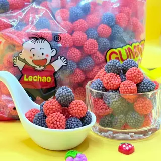 เยลลี่มิกซ์เบอร์รี่ LeChao Mixed Berry Jelly รสชาติเข้มข้น หนึบหนับ เคี้ยวเพลิน ถูกใจสายเบอร์รี่ ขนาดสุดคุ้ม 1 กิโลกรัม