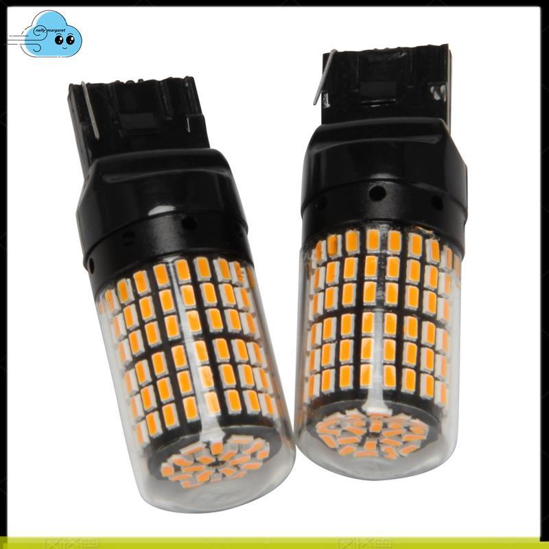 2 ชิ้น Super Bright Canbus T20 7440 W21W Wy21W 144-Smd ย้อนกลับไฟเลี้ยวไฟสัญญาณข้อผิดพลาดฟรีไม่มีแฟล