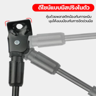 ขาตั้งจักรยานเเบบขาตั้งเดี่ยว ขาตั้งสีดำ ใส่รถ10 12 14 16 18 นิ้ว Kick Stand