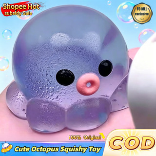 Cute Octopus Squishy Toy with Shapeable Stress Relieving Ball for Children As A Stress Relieving Toy