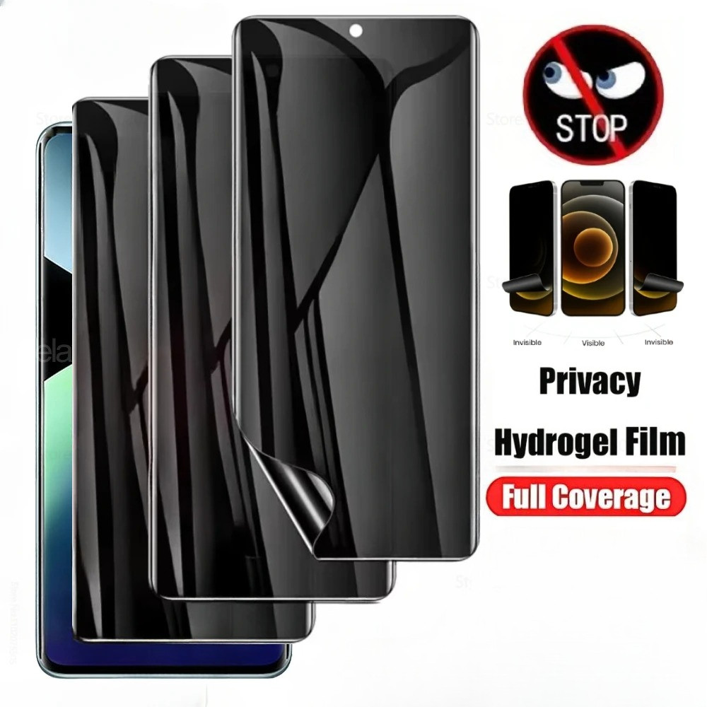 ULTRA PRO 3-1Pcs ฟิล์มHydrogelความเป็นส่วนตัวสําหรับXiaomi Poco F8 F7 F6 F5 F4 F3 F2 GT Ultra Proป้อ